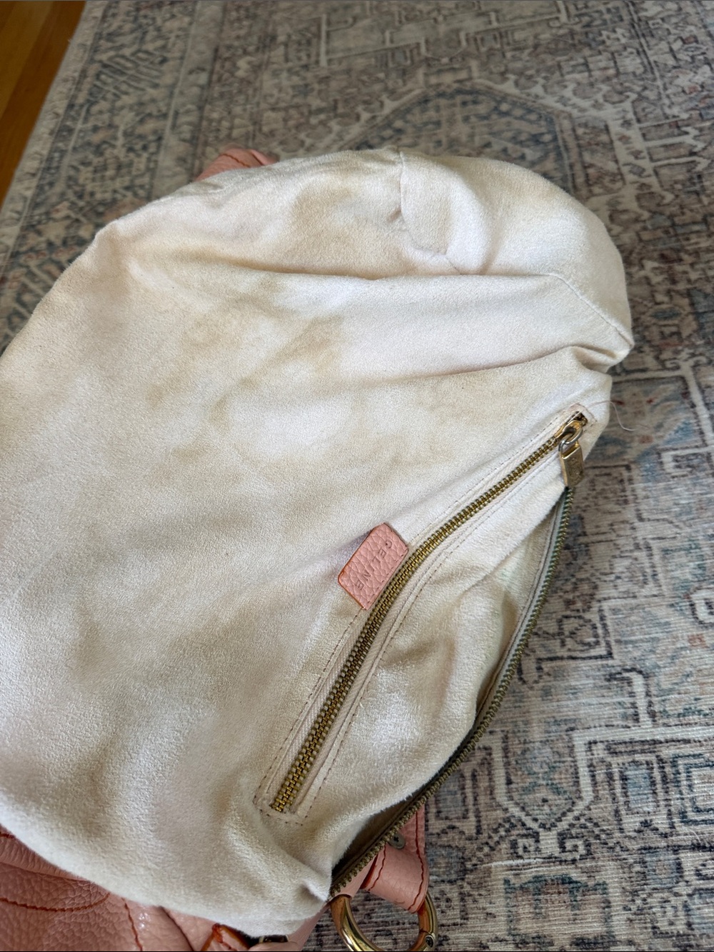 Celine Pink Leather Boogie Bag - Picture 14 of 15